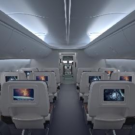 Boeing 737 Interior 3D model